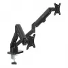 Maclean 2 monitor mount, gas spring, 17-32, 2-10kg, Must, MC-134
