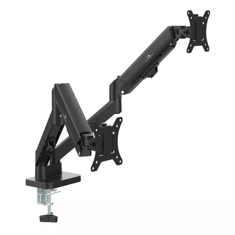 Maclean 2 monitor mount, gas spring, 17-32, 2-10kg, Must, MC-134