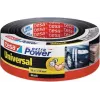 tesa Folienband extra Power Universal, 48 mm x 50 m, schwarz gewebeverstärkt, von Hand einreißbar (56389-00001-03)