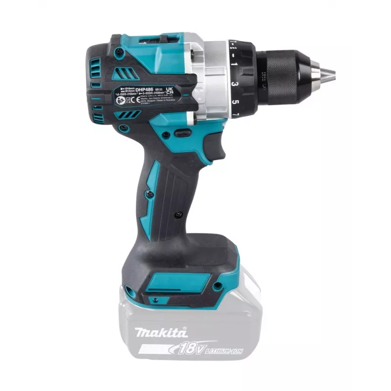 Makita DHP486Z puur 2100 p/min 2,7 kg must, sinine