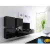 Cama TV-alus VIGO '180' 30/180/40 must/must läikiv
