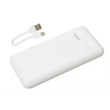 Kaasaskantav akupank IBOX IPB10 10000 mAh, liitiumioon, Quick Charge 3.0, USB-C ja USB-A väljundid, 20W PD