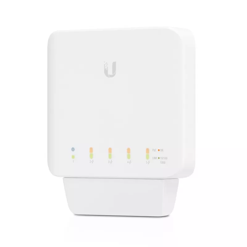 Ubiquiti UniFi Switch Flex (3-pakk) Hallatav L2 Gigabit Ethernet (10/100/1000) Power over Ethernet (PoE) Valge