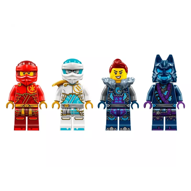 LEGO NINJAGO komplekt 71808 — 322 osa, 4 minifiguuri, kõrgus 160 mm, vanusele 7+