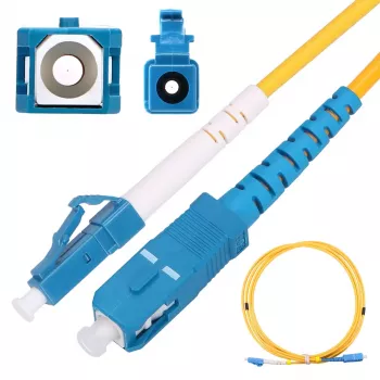 Extralink Patchcord LC/UPC-SC/UPC Single Mode Simplex G652D 1m