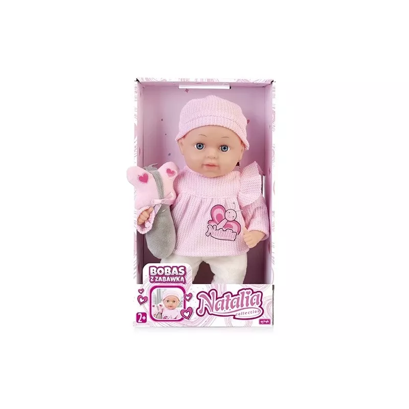 nukk Artyk Natalia 33 cm with toy - Artyk 33 cm baby nukk with accessory