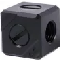 Alphacool Eiszapfen ühendusterminal 5-Fach G1/4 IG - must atsetaal (17556)