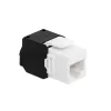 LogiLink NK4066 Keystone'i moodul, lame, must ja valge, RJ-45