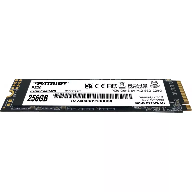 SSD Drive Patriot P320 256GB M.2 2280 PCIe 3.0 x4 NVMe