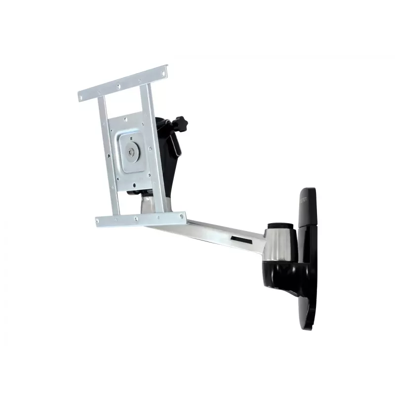 Ergotron LX HD seinal kinnitatav pöördvars - Paigalduskomplekt (pöördvars, nupp) telerile (kallutus- ja pöördefunktsiooniga) - Alumiinium - Ekraani suurus: kuni 106,7 cm (kuni 106,70cm (42)) - paigaldusriistvara