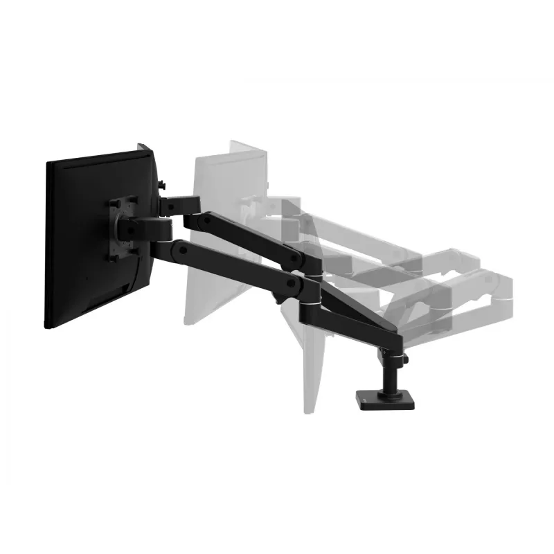 Ergotron LX Pro - Kinnituskomplekt (kaheharuline) - modulaarne - 2 LCD-ekraanile - kõrvuti - Alumiinium - Must - Ekraani suurus: kuni 68,6 cm (kuni 27 tolli) (45-686-292)