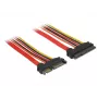 SATA-kaabel DeLOCK 84917 0,1 m SATA 22-kontaktiline oranž punane kollane