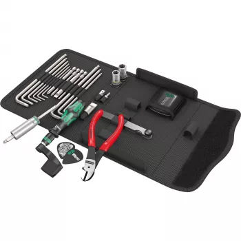 guitar tool Set 9100 Kraftform compact, 27-osaline (must)