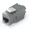 Keystone-pistik Ubiquiti UACC-Keystone-Jack-C6A RJ-45 lame metallik