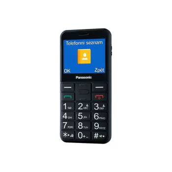 Vanematele mõeldud mobiiltelefon KX-TU155 must