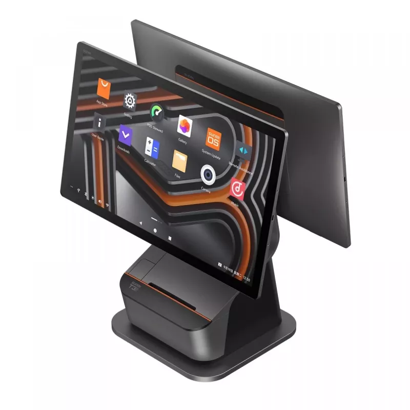 Kliendiekraan SUNMI T3 Pro / T3 Pro Max 15,6-tolline FHD NFC USB – sekundaarne 15,6-tolline FHD kliendiekraan
