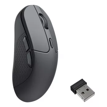 Mõlemakäeline juhtmevaba hiir Keychron M3-A23 — Bluetooth + USB-C, Track-on-Glass (TOG), 30000 DPI, 5 nuppu, must