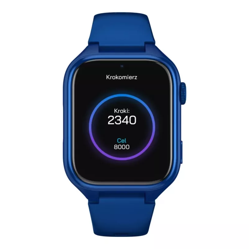 Stelio Junior 4G ST-SWJ101-NB laste nutikell – 4G laste kell, tumesinine