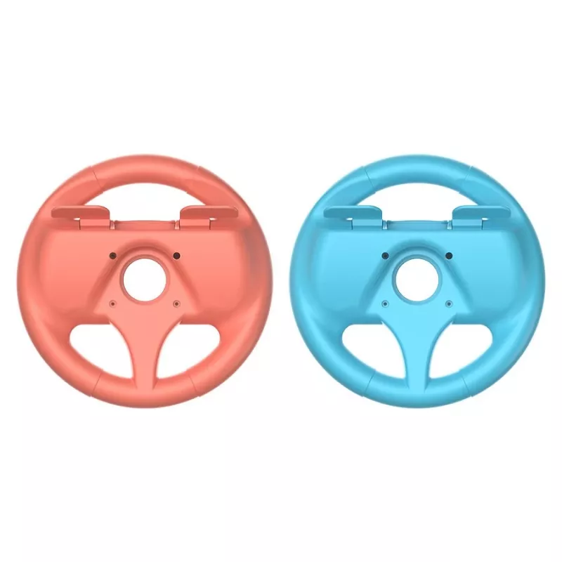 Wheel mod Subsonic Pack of 2 steering wheels for Switch & Switch 2 Red Turquoise