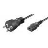 Microconnect PE1204100R toitejuhe must 10 m IEC 320 C13 liitmik