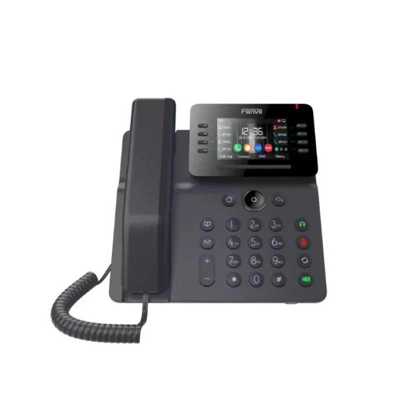 IP-telefon Fanvil V64 Must 12 liini LCD Wi-Fi