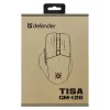 hiir DEFENDER GM-126 TISA RF+BT OPTIC 1600dpi 6P Valge
