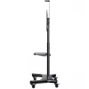 HAGOR HP Twin Stand HD - aluskäru - lameekraanile / AV-seadmetele - must - ekraani suurus: 140-213 cm (55-84) - kinnitusliides: kuni 800 x 500 mm (8210)
