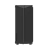 Darkflash DK151 LED arvuti korpus (must) + 3 RGB ventilaatorit