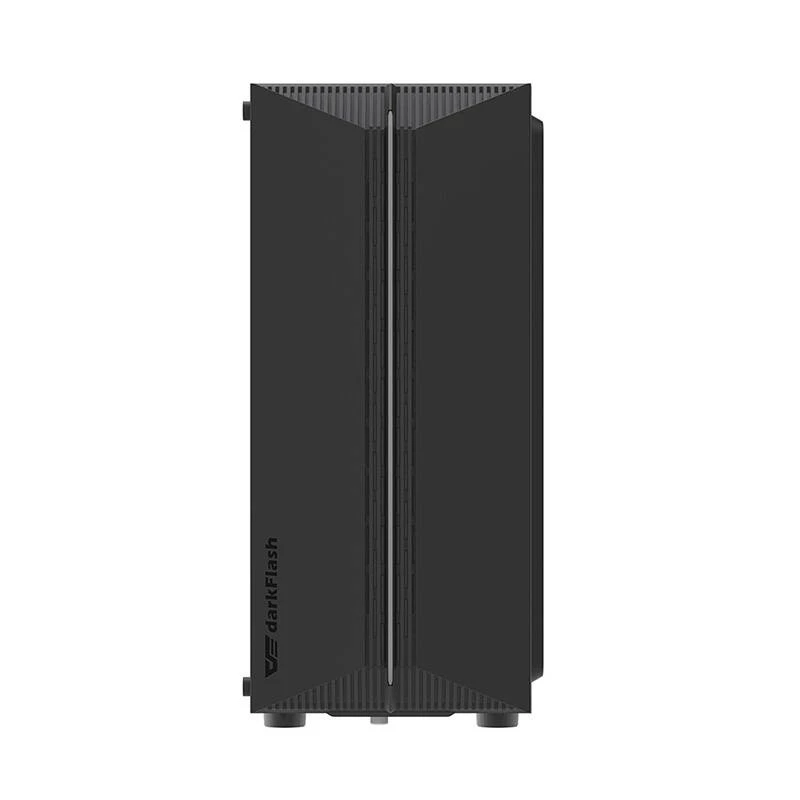 Darkflash DK151 LED arvuti korpus (must) + 3 RGB ventilaatorit