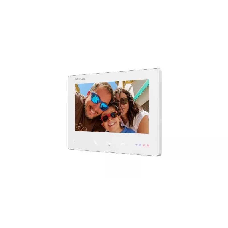 Hikvision DS-KH7300EY-WTE2/Valge videouksetelefon 17,8 cm (7 inch)