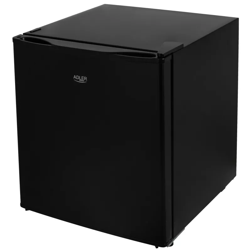 Adler Refrigerator | AD 8096 | Energiatõhususe klass E | Vabaltseisev | Kappkülmik | Kõrgus 49,5 cm | Külmiku netomaht 45 L | 39 dB | Must
