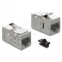 Keystone moodul DELOCK 90757 lame RJ-45 hõbedane, 16,1×29,8×19,5 mm