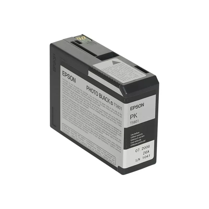 Epson Singlepack Photo Must T580100, Fotone must, Värvipõhine tint, 80 ml, 1 tk