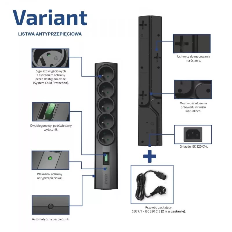 EVER VARIANT pikendusjuhe 2M T/LZ09-VAR020/0410