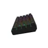 Mehaaniline mänguklaviatuur SAVIO MustOUT X2 BROWN 61-klahviga 60% USB QWERTY RGB Outemu Brown