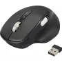 Renkforce RF-WM-220 hiir, juhtmevaba, Bluetooth®, suurus: M/L, optiline, must, 11 nuppu, 4800 dpi, ergonoomiline, lihtne vahetus 3 seadme vahel, multipaarimine (RF-6857524)
