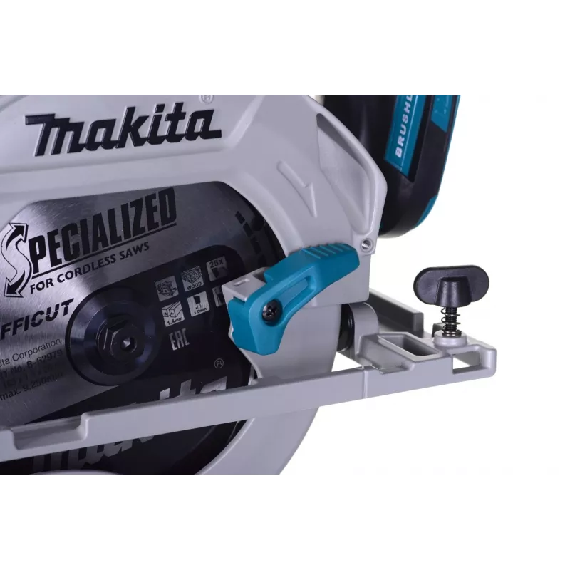 Makita DHS680Z kaasaskantav ketassaag türkiissinine 5000 RPM 18 V