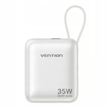 Akupank Vention FHEN0 liitiumpolümeer 10000 mAh 35W USB-C 1-port valge