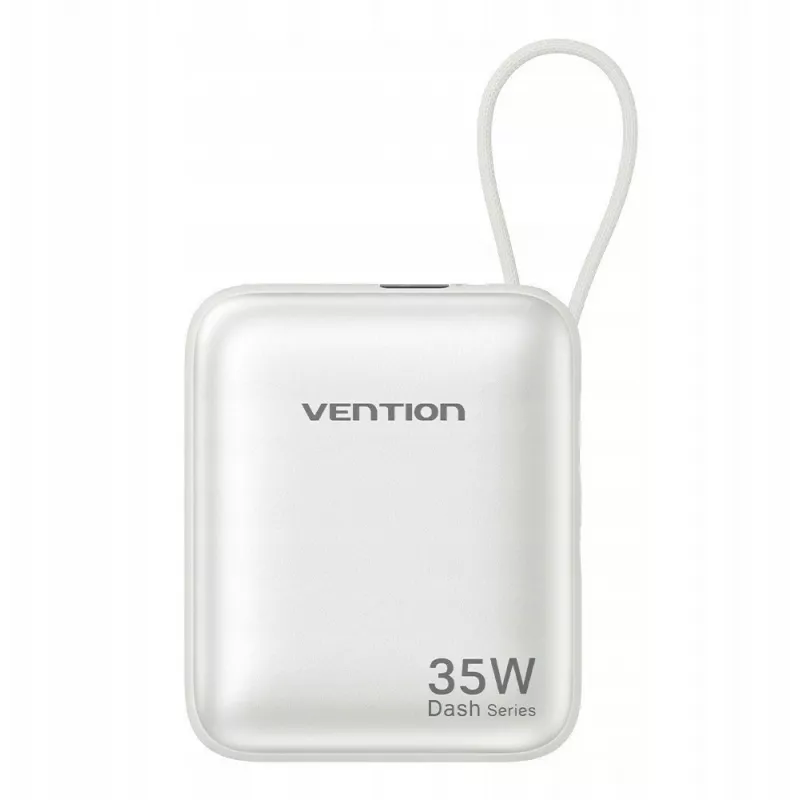 Akupank Vention FHEN0 liitiumpolümeer 10000 mAh 35W USB-C 1-port valge