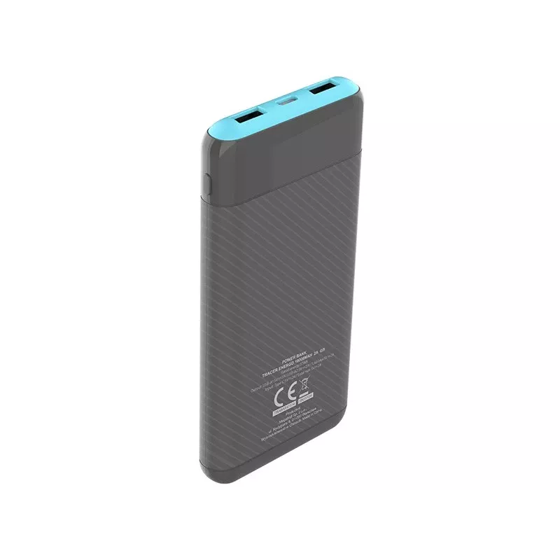 PowerBank EnerGo 10000mAh hall-sinine
