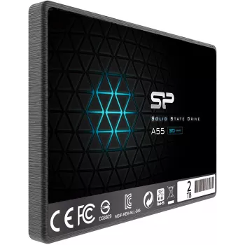 2.5-tolline SATA III SSD Silicon Power Ace A55 — 2 TB, 560/530 MB/s, 3D NAND