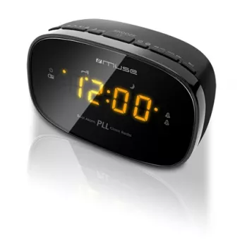 Kellraadio Muse M-150CR FM PLL tuuneriga, 1,52 cm LED-ekraan, äratus (raadio/summer), vahelduvvool 230 V/AAA-patareid