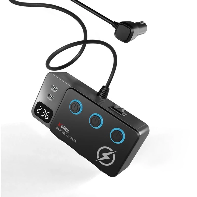 Xblitz R9 POWER CHARGE autolaadija