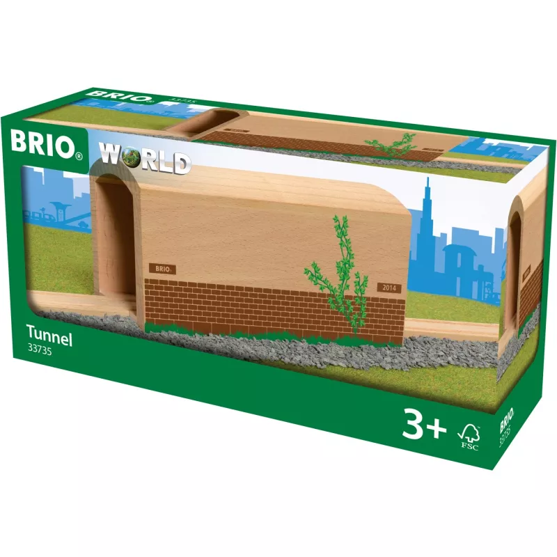 Tunneli lisatarvik mudelraudteedele Ravensburger BRIO — 1 tk, sobib alates 0,3 eluaastast