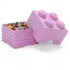 Hoiustustellis LEGO Room Copenhagen 4, roosa — LEGO hoiustustellis 40031738, virnastatav konteiner mänguasjadele ja tekstiilidele