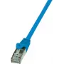 Logilink - patch-kaabel - RJ-45 (M) - RJ-45 (M) - 1 m - SF/UTP - CAT 5e - Sinine (CP1036D)