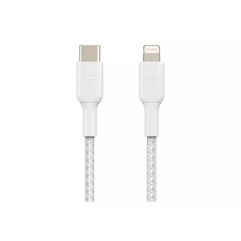 Lightning-kaabel Belkin CAA004BT2MWH 2m Valge