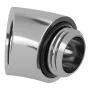 Barrow 45° adapter G1/4 isane G1/4 emasele, hõbedane, mudel TDWT45-V2 S