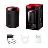 Cudy M3000 Dual-band (2,4 GHz / 5 GHz) Wi-Fi 6 (802.11ax) Must, Punane 1 Sisemine
