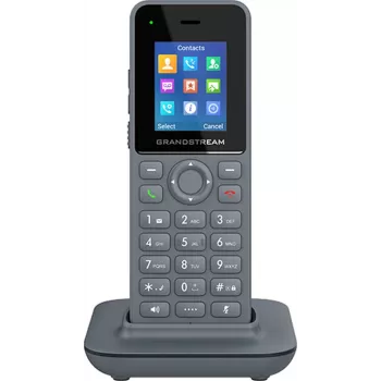 IP-telefon Grandstream DP725 juhtmeta telefonitoru, hall, 1,8-tolline TFT-ekraan, 20 liini, Li-Ion 1500 mAh